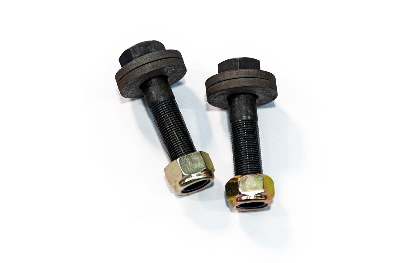 M18 bolts with hardened washers